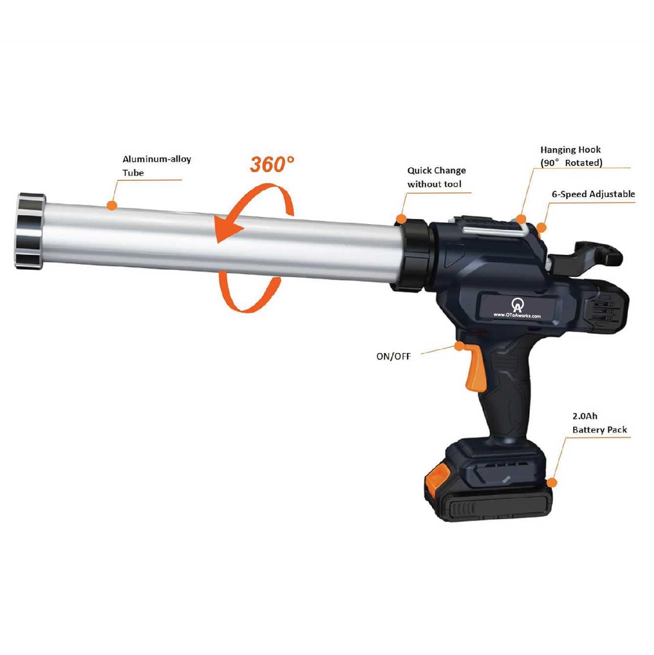 Cordless Caulking Gun CCG2