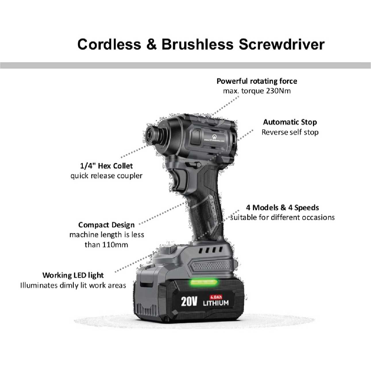 Cordless Screwdriver CSD2