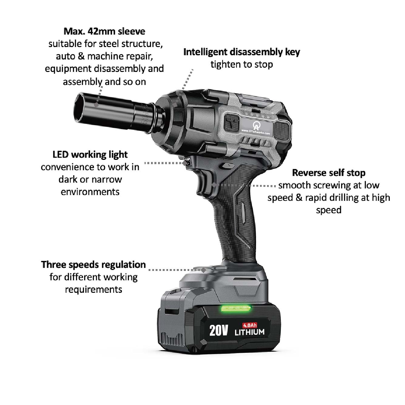 Cordless Impact Wrench CIW1