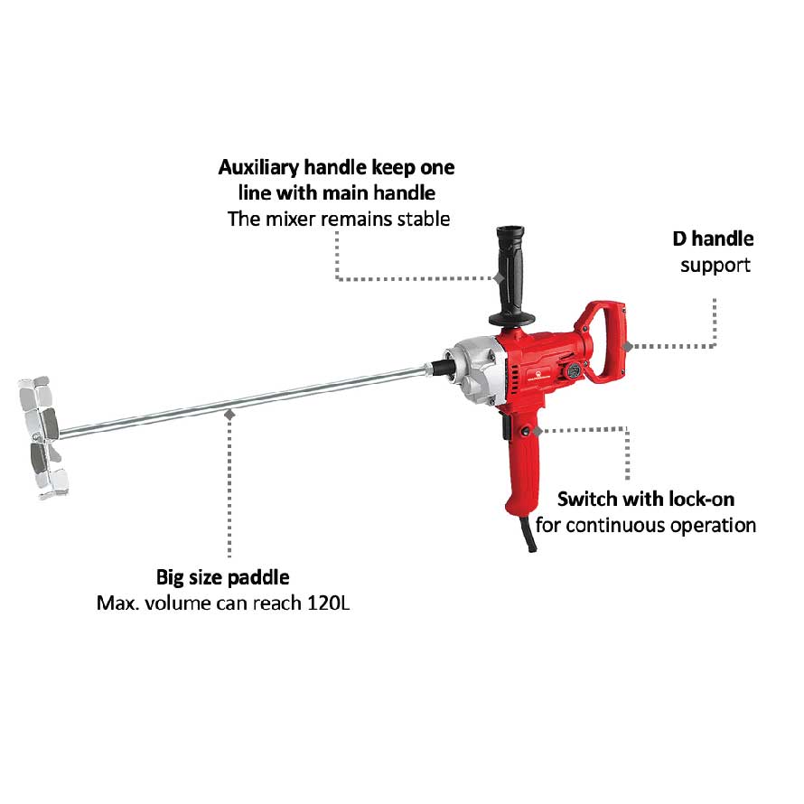 DCK Electric Mixer 1010W
