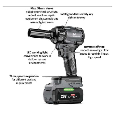 Cordless Impact Wrench CIW2