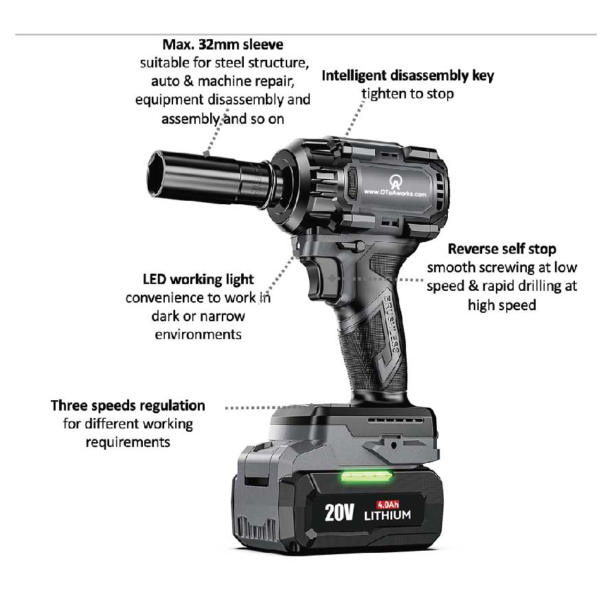 Cordless Impact Wrench CIW2